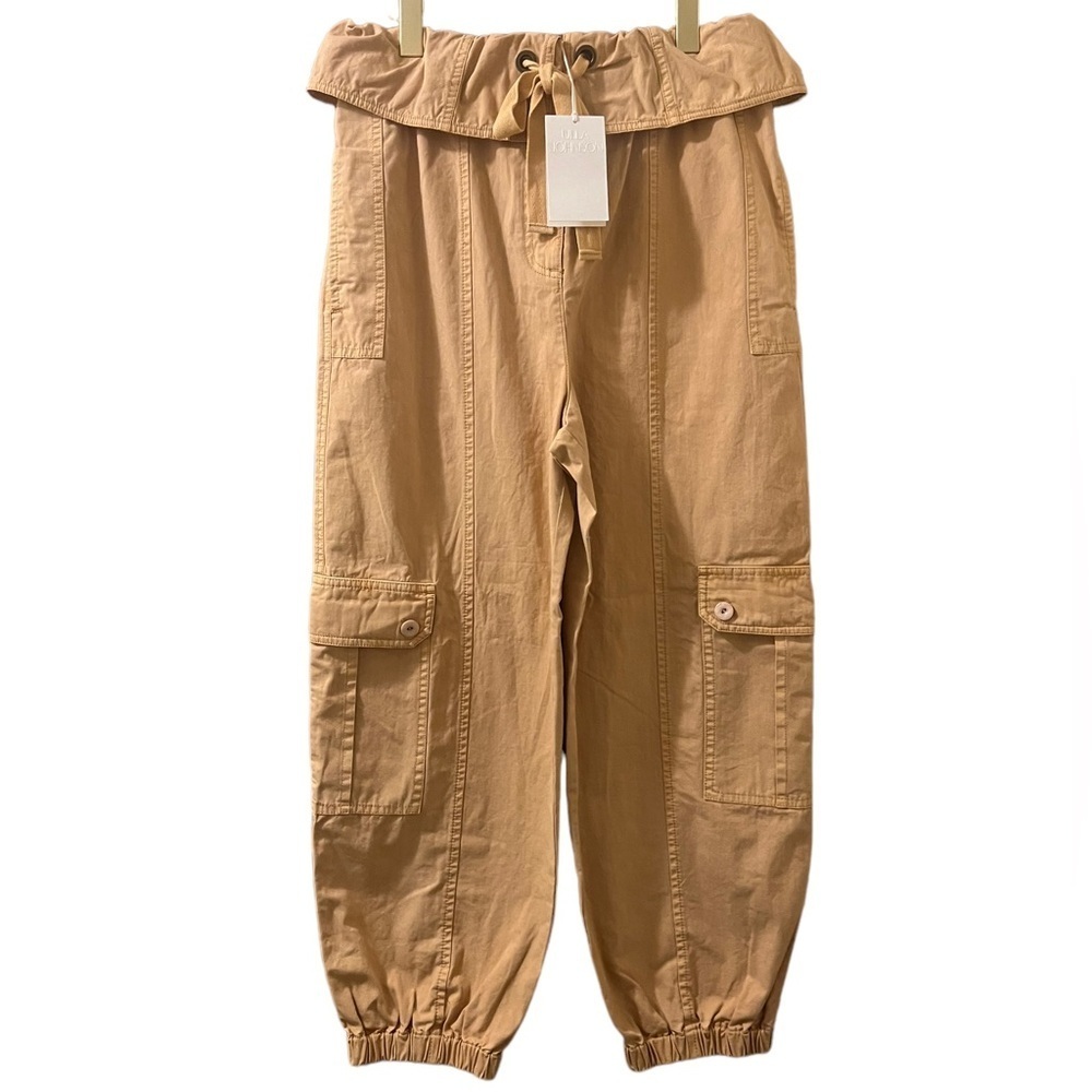 Ulla Johnson Pants‎ Alden Drawstring Cotton Jogger Trousers Sz 8 - Picture 8 of 16